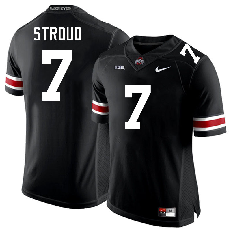 C.J. Stroud Ohio State Buckeyes Jersey College Football Uniforms-Black